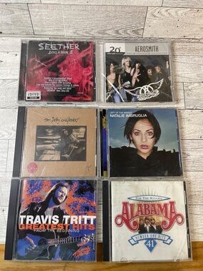 Assorted CD Album Lot - Mixed Artists - Multi-Color